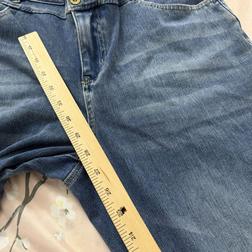 Halara Flex Jeans Womens XL Blue Skinny High Waisted Zipper Pockets Stretch NWT - Picture 7 of 9